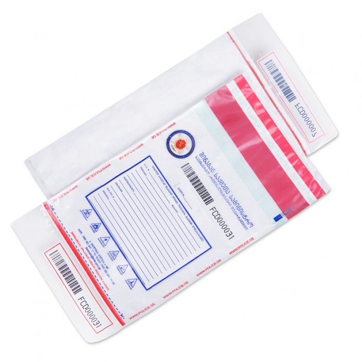 Police TYVEK Security bags police evidence bags