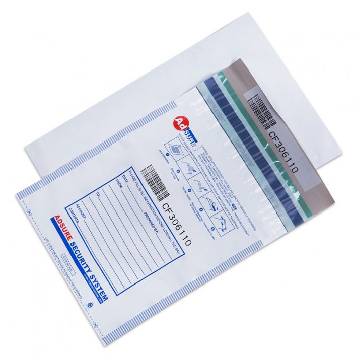 Level 4 security tamper evident security deposit bags Level 4 security tamper evident security deposit bags
